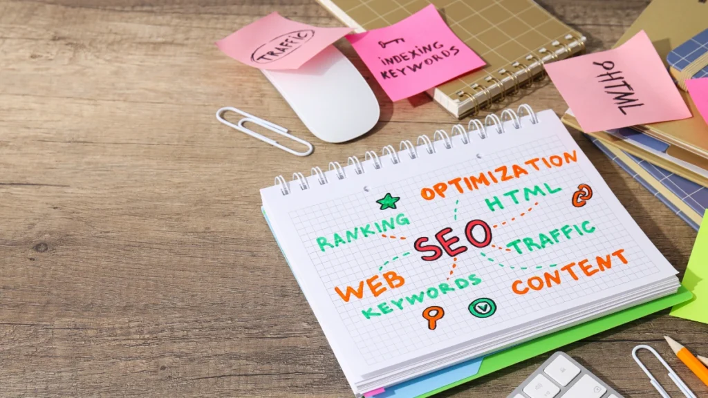 SEO for Beginners Infographic Explaining Search Engine Optimization Basics