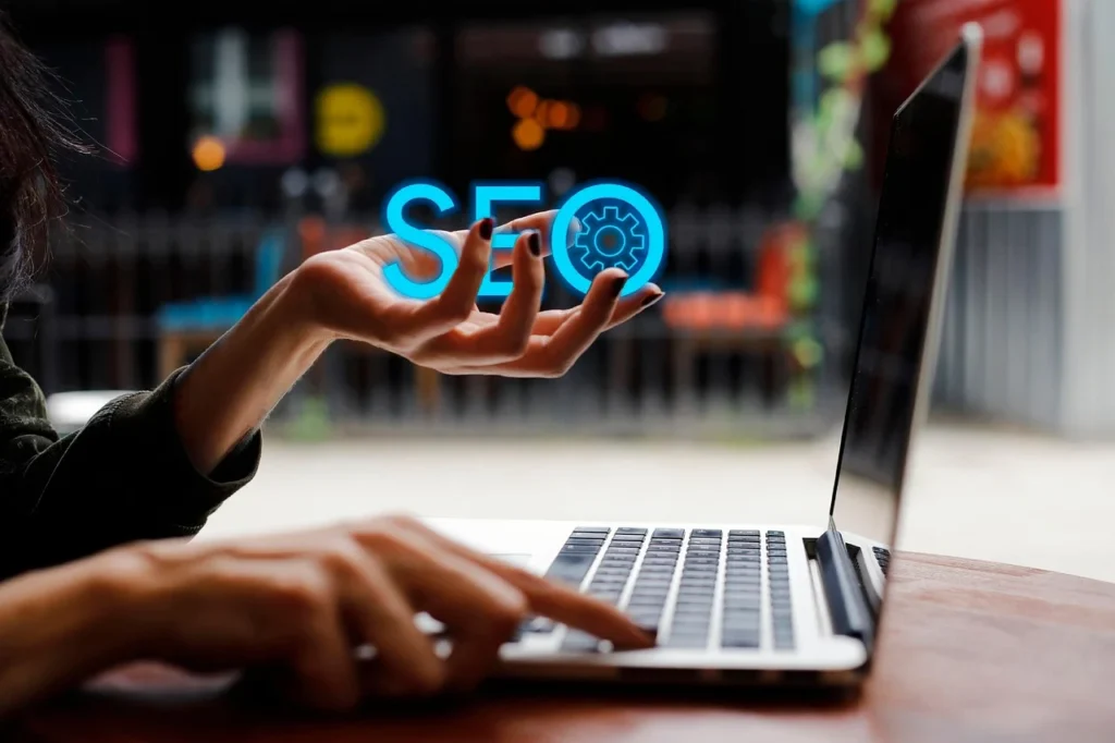 Illustration showing SEO myths and common SEO mistakes to avoid for improved organic traffic